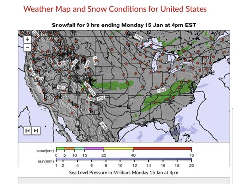 Snow Map Shows States Where Heaviest Snow Is Set to Fall