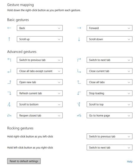 How to use mouse gestures on Edge [Native or Extension]