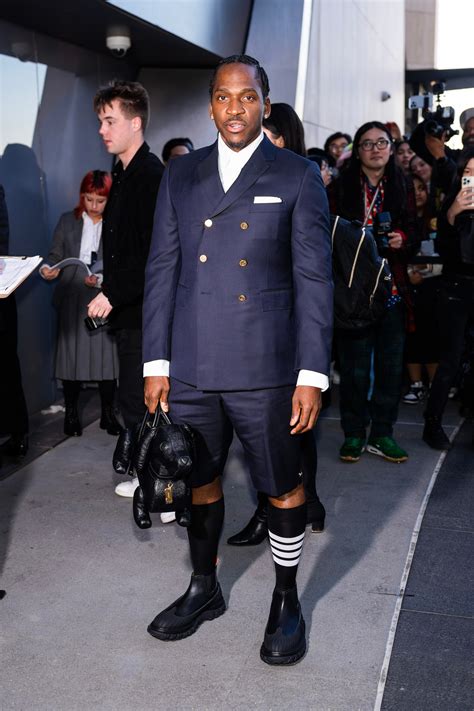 Pusha T is New York Fashion Week's short suit king | British GQ