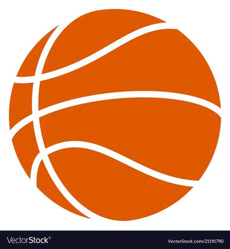 Basketball silhouette vector image on VectorStock | Basketball ...