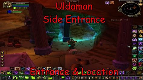 Uldaman Side entrance, Entrance & Location World of Warcraft Original ...