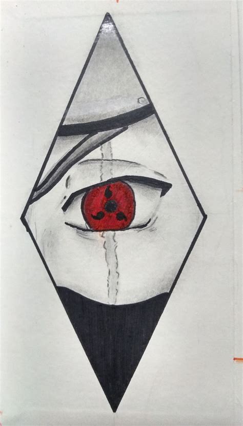 Kakashi Sharingan Drawing