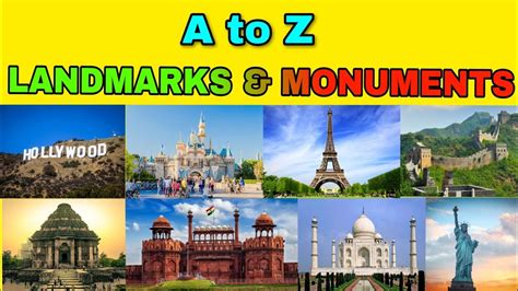 A to Z Landmarks & Monuments | - YouTube