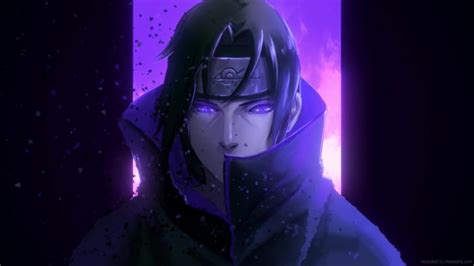 Uchiha Itachi Akatsuki Live Wallpaper - MoeWalls