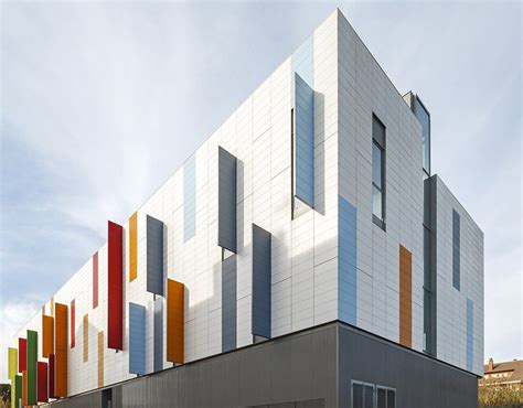 Gallery of Colorful Facade Panel - 1 | Facade panel, Facade cladding ...