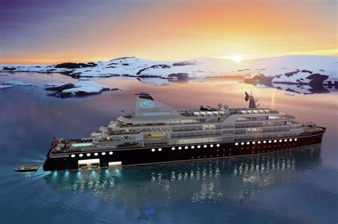 This cruise will take you all the way from Antarctica to the Arctic