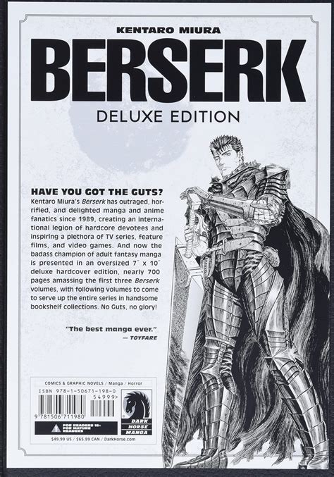 Berserk: Deluxe Edition , Volume 1 by Kentaro Miura | 9781506711980 ...