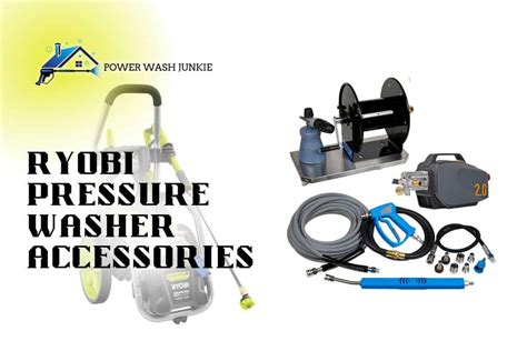 9 Ryobi Pressure Washer Accessories You Can Use