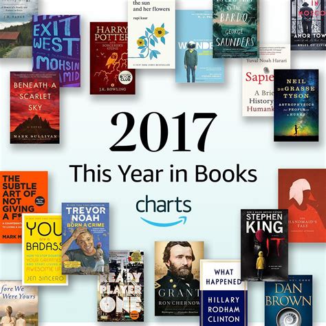 This Year in Books by Amazon Charts | Books, Book club books, Books 2017