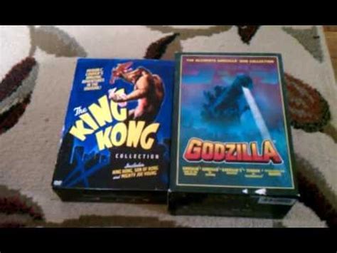 04/15/13 MY GODZILLA & KING KONG DVD COLLECTION - YouTube