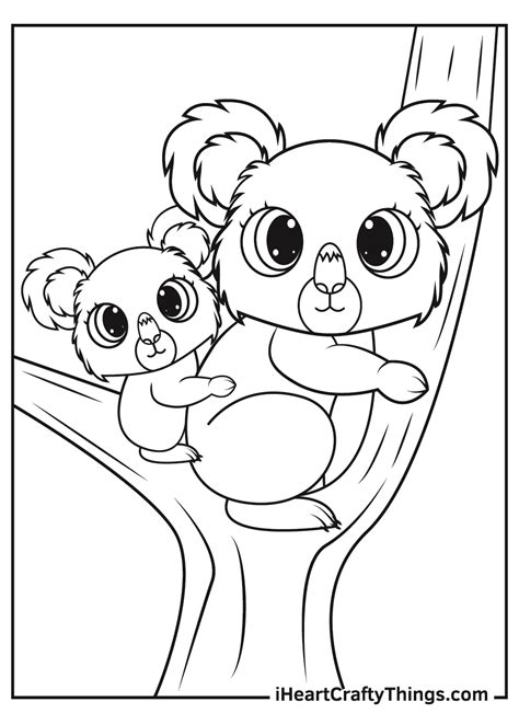 Koalas Coloring Pages (Updated 2021)