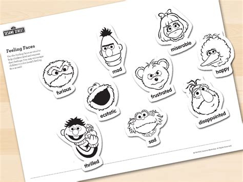 Las caras de los sentimientos - Sesame Workshop