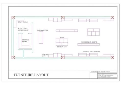 Furniture Layout in 2024 | Store plan, Store layout, Retail store design