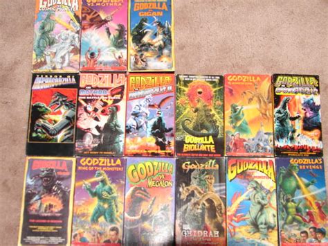 Godzilla VHS Collection by ForayOfMelancholy on DeviantArt