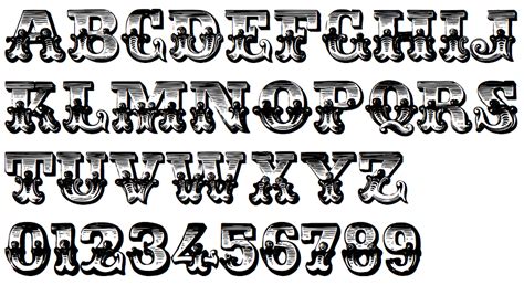 Circus Font Tattoo