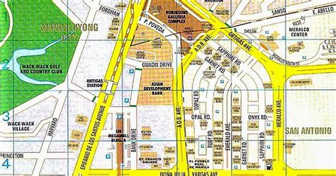 UA&P History Department: Ortigas Center Map