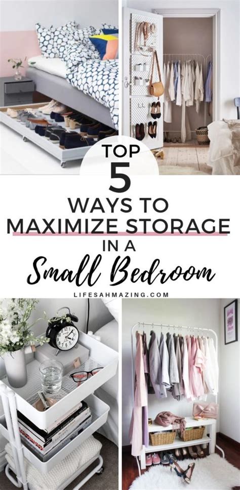 5 Best Small Bedroom Storage Ideas (Practical & Renter-friendly) - Life ...