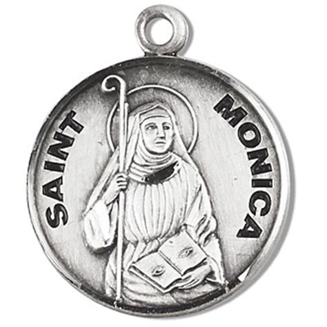 St. Monica Patron Saint Medal. 67-3737. Tonini Church Supply