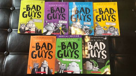 Bad Guys Book Series Review and Book 1 review - YouTube