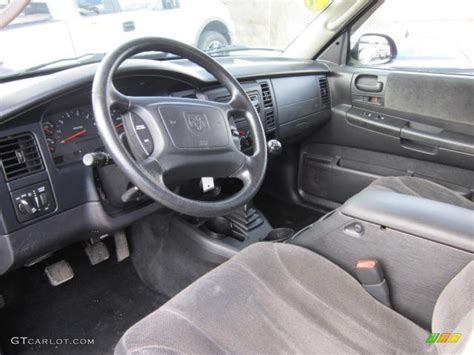 Dark Slate Gray Interior 2004 Dodge Dakota SLT Quad Cab 4x4 Photo ...