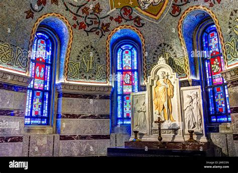 Sainte-Anne-de-Beaupre, Canada - June 2, 2017: Inside Basilica of ...