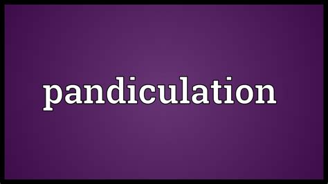 Pandiculation Meaning - YouTube