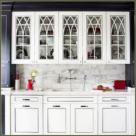 Glass Front Kitchen Cabinets Lowes | Home Design Ideas | Glass kitchen ...