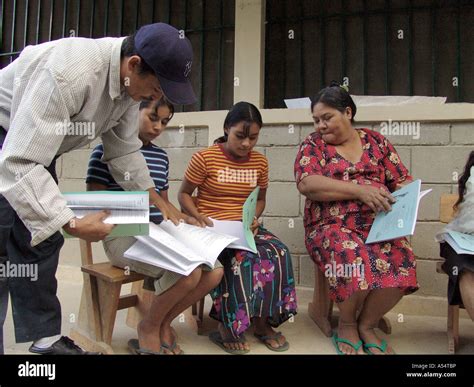 Painet ip1949 honduras adult literacy class banadero danli country ...