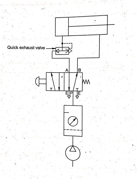 Double Acting Air Cylinder Valve Schematic