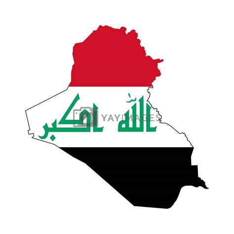 Iraq flag on map by speedfighter Vectors & Illustrations with Unlimited ...