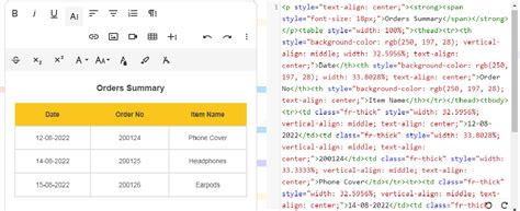 Html Table Generator No Css | Awesome Home