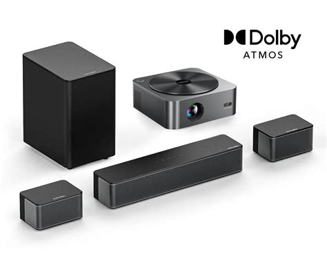 ULTIMEA Dolby Atmos Home Theater System | 5.1 Surround Sound with 4K ...