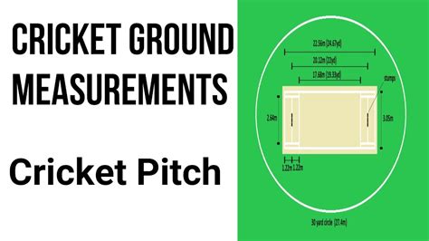 Cricket Field Dimensions Layout