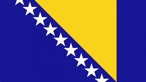 Bosnia and Herzegovina Flag - Wallpaper, High Definition, High Quality ...