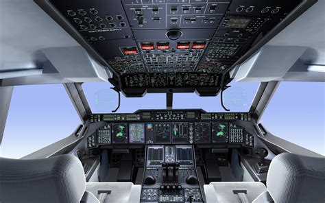 4k Airliner Cockpit Wallpaper Airbus A380 Cockpit Cockpit Airplane ...