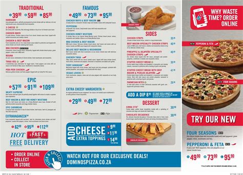 Domino's Pizza Menu Prices & Deals