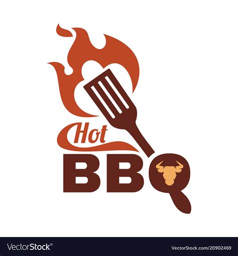 Barbecue logo Royalty Free Vector Image - VectorStock