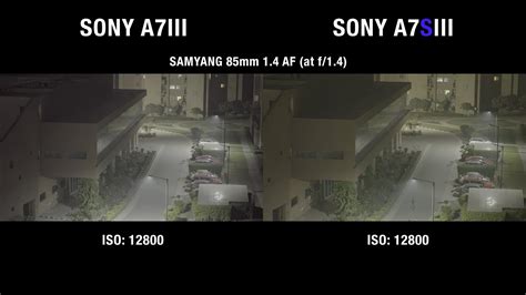 Sony a7siii (a7s3) vs Sony a7iii (a73) - Low light performance - Is it ...