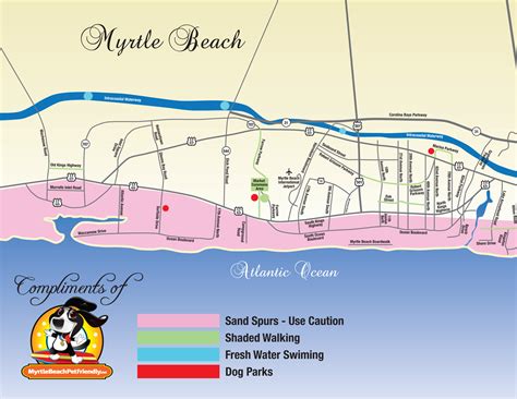 Myrtle Beach Pet Friendly Maps