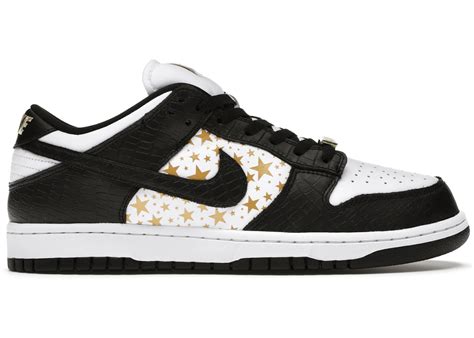 Nike SB Dunk Low Supreme Stars Black (2021) Men's - DH3228-102 - US