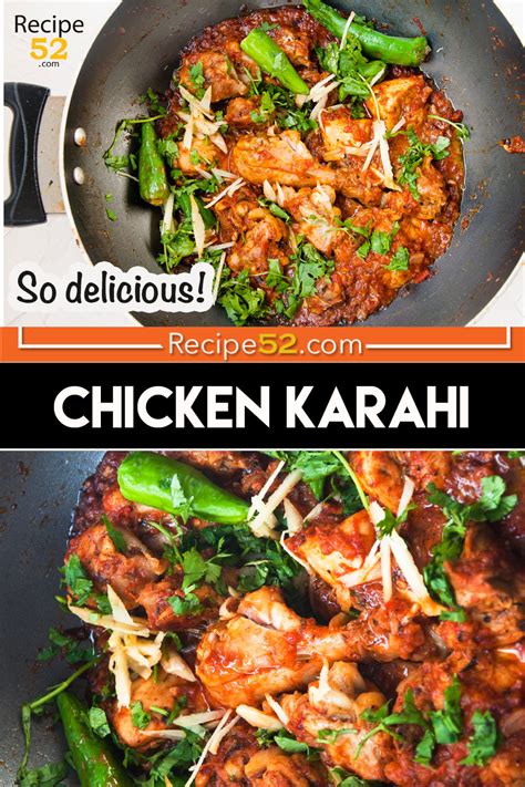 Pakistani Chicken Karahi Recipe in 35 Minutes! - Recipe52.com