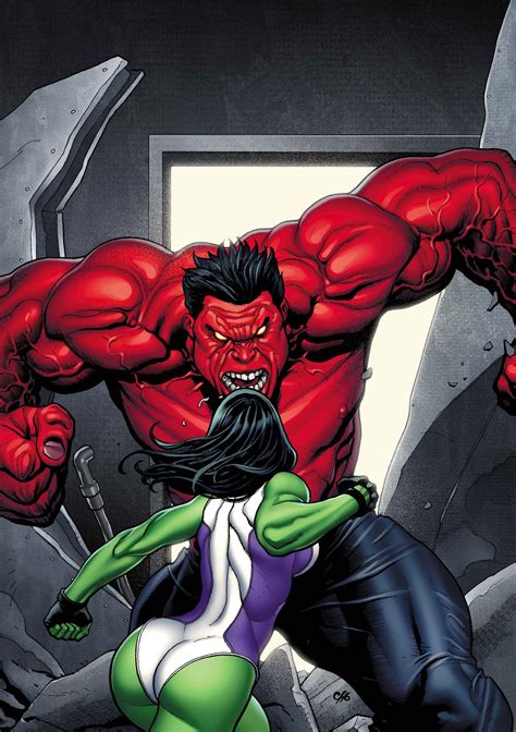 Red Hulk vs She Hulk | DReager1's Blog