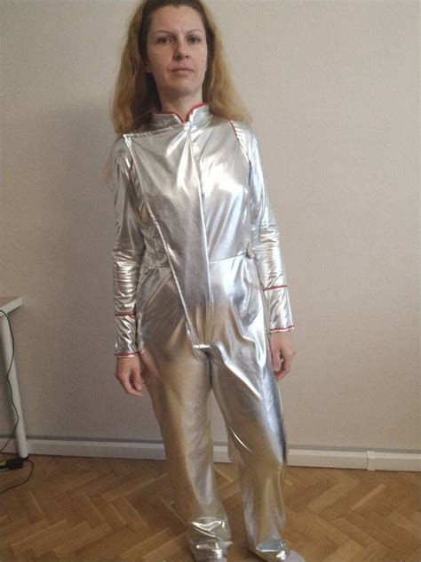 Lost in Space Cosplay Jumpsuit Space Costume Silver Overall - Etsy Israel