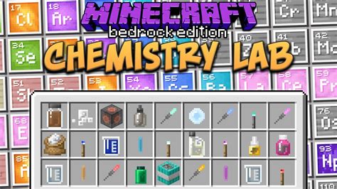 Minecraft Beta: Chemistry Lab (Education Edition) - YouTube