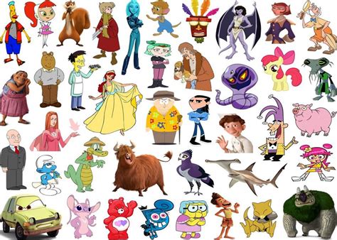 Click the 'A' Cartoon Characters III Quiz - By ddd62291