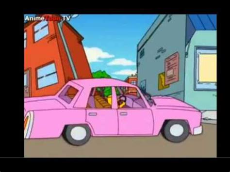 Bart Simpson Driving Car