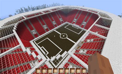 Minecraft: Football Stadium v 1.1 Maps Mod für Minecraft | modhoster.com