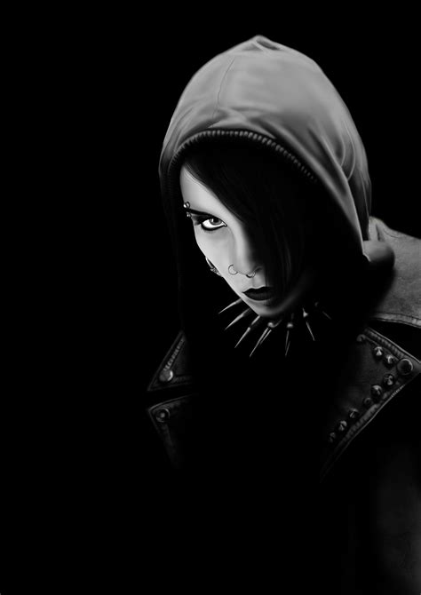 Portrait | Lisbeth Salander on Behance