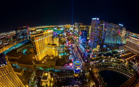 las, Vegas, Night, Top, Horizon Wallpapers HD / Desktop and Mobile ...