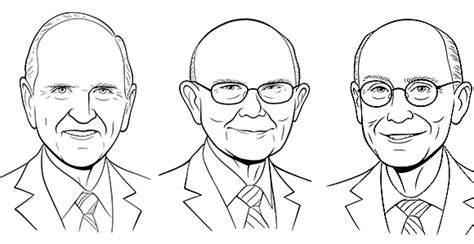 President Russell M Nelson Coloring Page